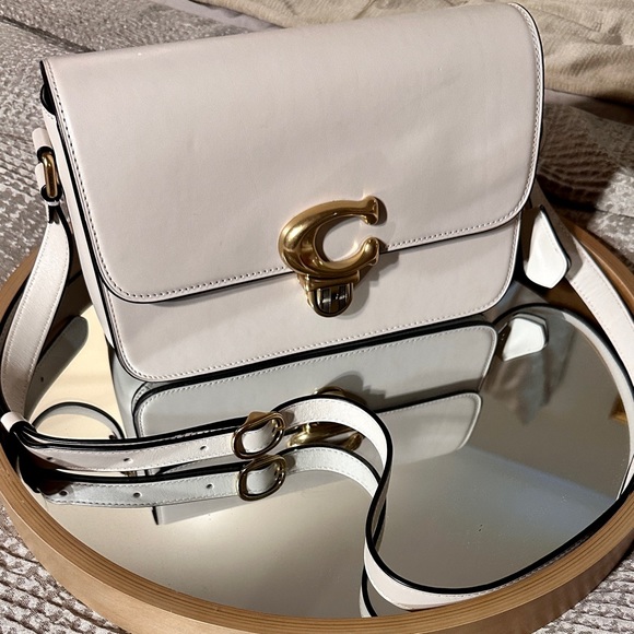 Coach Bags Coach Studio Bag In Chalk Used In Excellent Condition